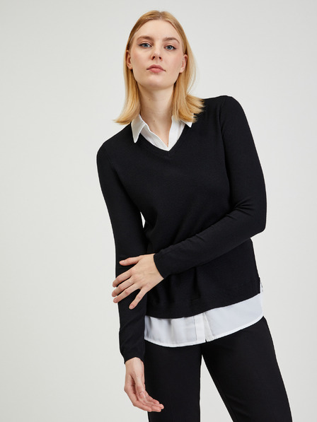 Orsay Pulover negru pentru femei ORSAY