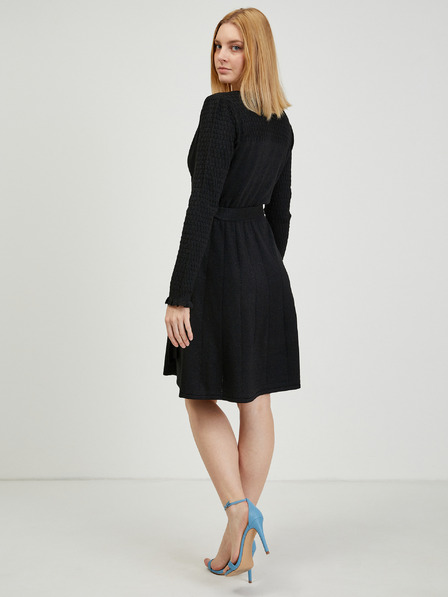 Orsay Rochie pulover negru pentru femei ORSAY