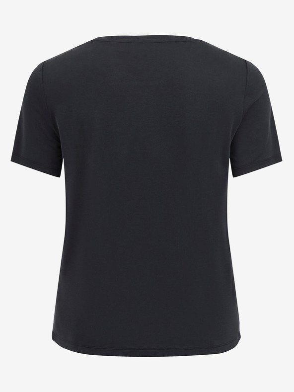 Vila Tricou de bază negru VILA Modala