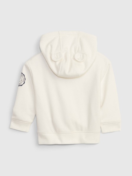 GAP Baby hanorac cu logo și glugă GAP
