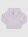 GAP Hanorac violet pentru fete cu fermoar și glugă GAP