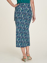 Tranquillo Fustă variabilă cu flori, albastru, pentru femei Tranquillo