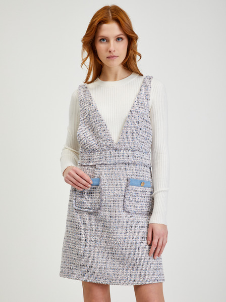 Orsay Rochie de damă gri deschis din tweed ORSAY