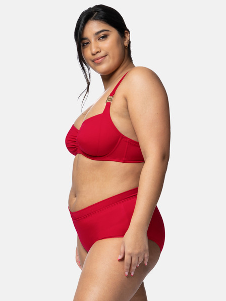 DORINA Partea de jos bikini roșu pentru femei DORINA Opio