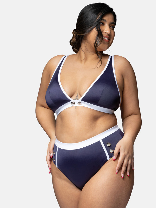 DORINA Top de bikini pentru femei, albastru închis DORINA Monte-Carlo