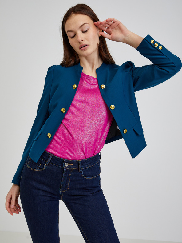 Orsay Sacou de damă albastru petrol ORSAY