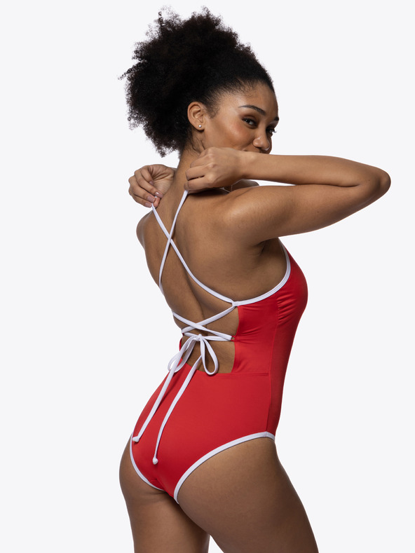 DORINA Costum de baie dintr-o singură piesă pentru femei, roșu DORINA Bandol