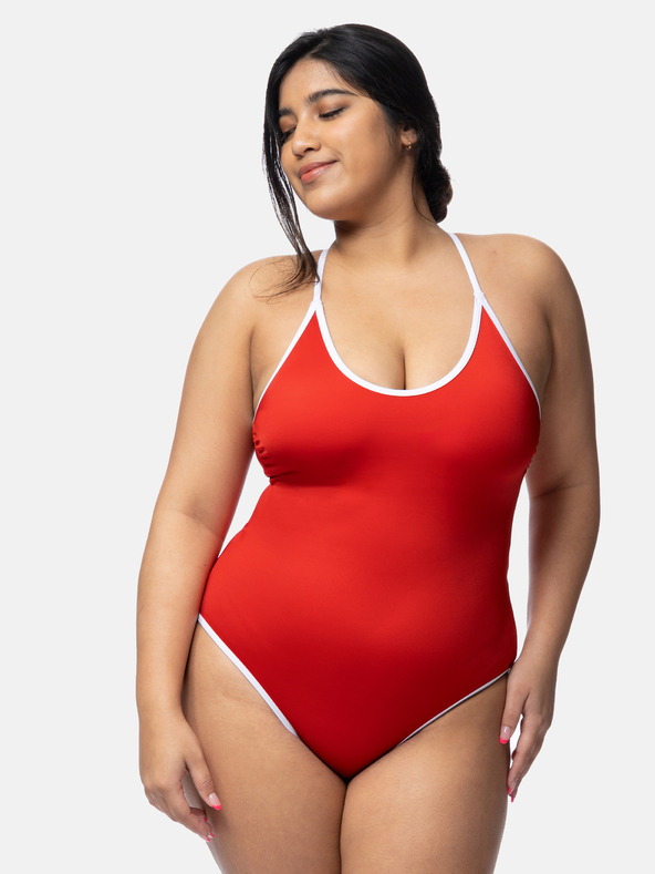 DORINA Costum de baie dintr-o singură piesă pentru femei, roșu DORINA Bandol