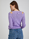 Orsay Cardigan de damă violet cu fante ORSAY
