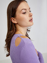 Orsay Cardigan de damă violet cu fante ORSAY