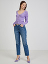 Orsay Cardigan de damă violet cu fante ORSAY