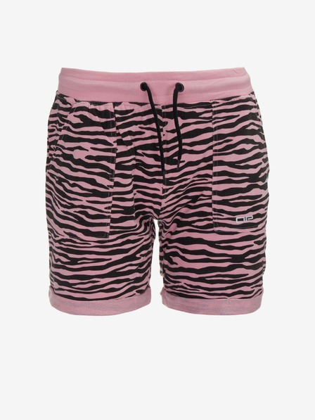 ALPINE PRO Pantaloni scurți de trening cu model, roz, pentru femei ALPINE PRO Lonia