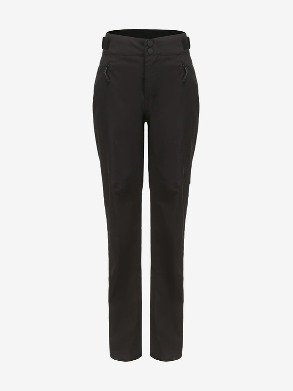 ALPINE PRO Pantaloni ALPINE PRO FOIKA negri de damă