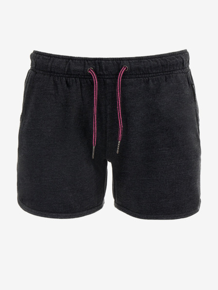 ALPINE PRO Pantaloni scurți pentru femei de culoare neagră ALPINE PRO OLEMA