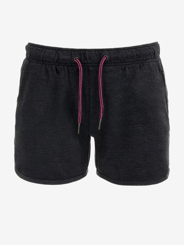ALPINE PRO Pantaloni scurți pentru femei de culoare neagră ALPINE PRO OLEMA