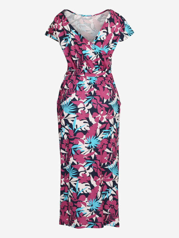 ALPINE PRO Rochie pentru femei cu model albastru și roz ALPINE PRO CODDA