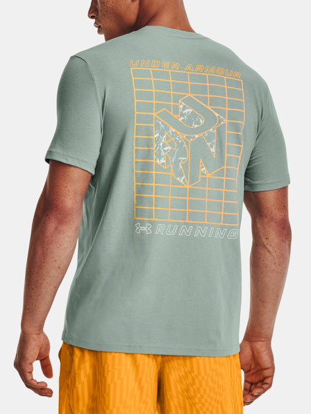 Under Armour Tricou bărbătesc Under Armour UA RUN GRADIENT GRID SS