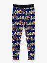 Desigual Blu închis Leggings cu model pentru fete Desigual Garden