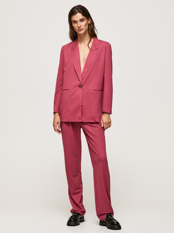 Pepe Jeans Pantaloni Pepe Jeans Colette roz închis pentru femei