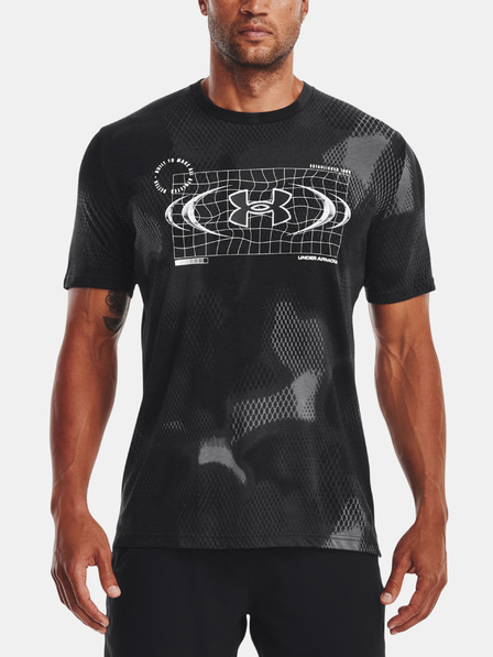 Under Armour Tricou bărbătesc Under Armour UA FBTL AOP METAL LOGO SS