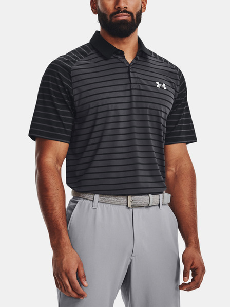 Under Armour Tricou polo pentru bărbați Under Armour UA Iso-Chill Mix Stripe Polo