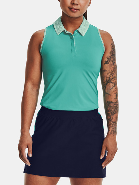 Under Armour Maiou pentru femei Under Armour UA Iso-Chill Sleeveless Polo