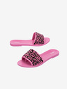 Melissa Flip Flop-uri pentru femei Melissa Savage Slide negru și roz