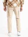 Celio Pantaloni cargo bej pentru bărbați Celio Dogo