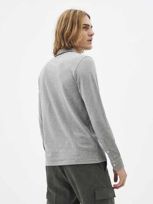 Celio Tricou polo gri pentru bărbați Celio Necetwoml