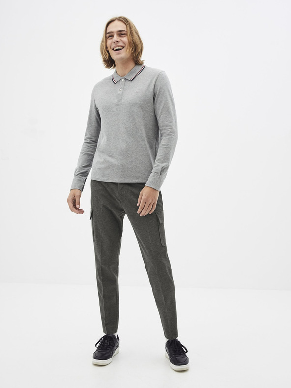 Celio Tricou polo gri pentru bărbați Celio Necetwoml