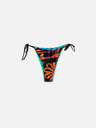 Desigual Fund de costum de baie reversibil negru și albastru Desigual Rush I
