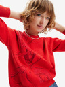 Desigual Sweatshirt Bugs Bunny roșu Desigual pentru femei