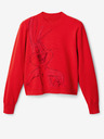 Desigual Sweatshirt Bugs Bunny roșu Desigual pentru femei