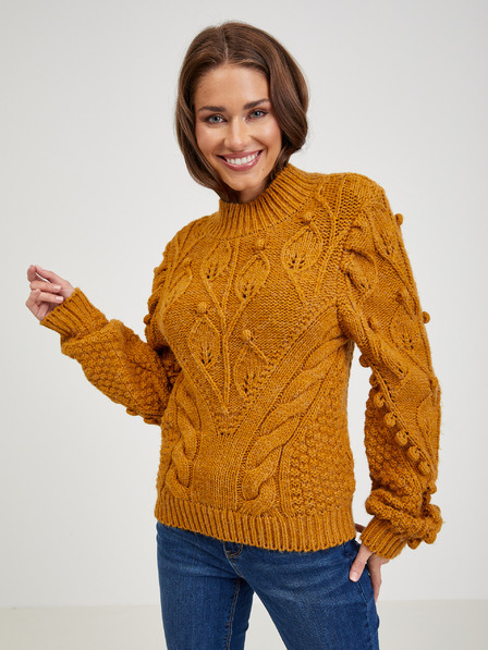 Orsay Pulover de damă muștar ORSAY