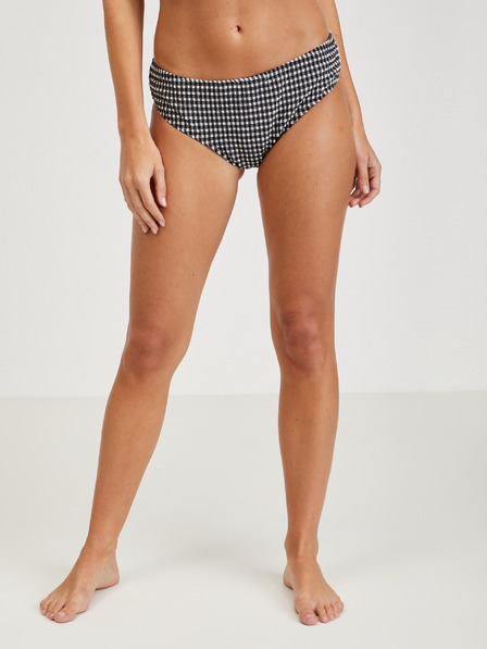 Orsay Slip costum de baie de damă în carouri negre ORSAY