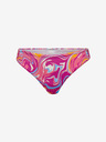 ONLY Fund de bikini cu model roz închis pentru femei ONLY Lolli