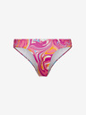 ONLY Fund de bikini cu model roz închis pentru femei ONLY Lolli