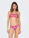 ONLY Top de bikini cu model roz închis pentru femei ONLY Lolli