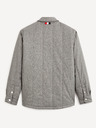 Celio Jachetă de iarnă gri pentru bărbați Celio Dustripes