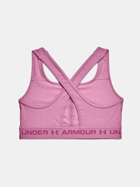 Under Armour Sutien damă Under Armour Crossback Mid Heather Bra