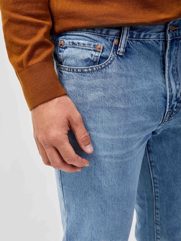 GAP Blugi Straight Destructed Taper GAP