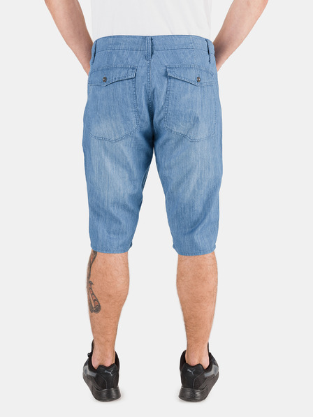 Sam 73 Pantaloni scurți albaștri din denim pentru bărbați SAM 73