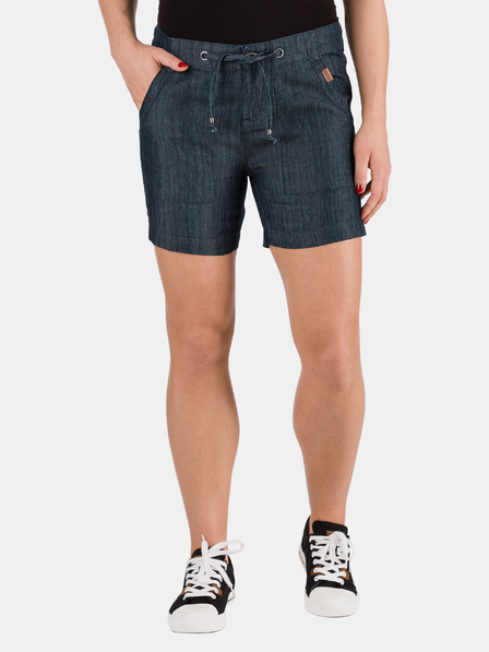 Sam 73 Pantaloni scurți din denim pentru femei, albastru închis SAM 73