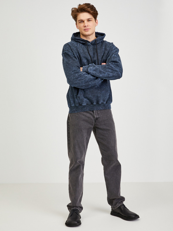 Diesel Hanorac supradimensionat albastru închis pentru bărbați Diesel