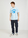 Diesel Tricou albastru deschis pentru bărbați Diesel