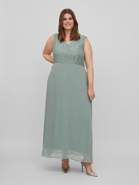 Vila Rochie maxi verde deschis pentru femei VILA Betina