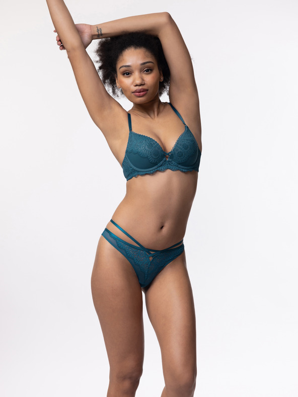 DORINA Tanga dantelă pentru femei Petrol DORINA Esme