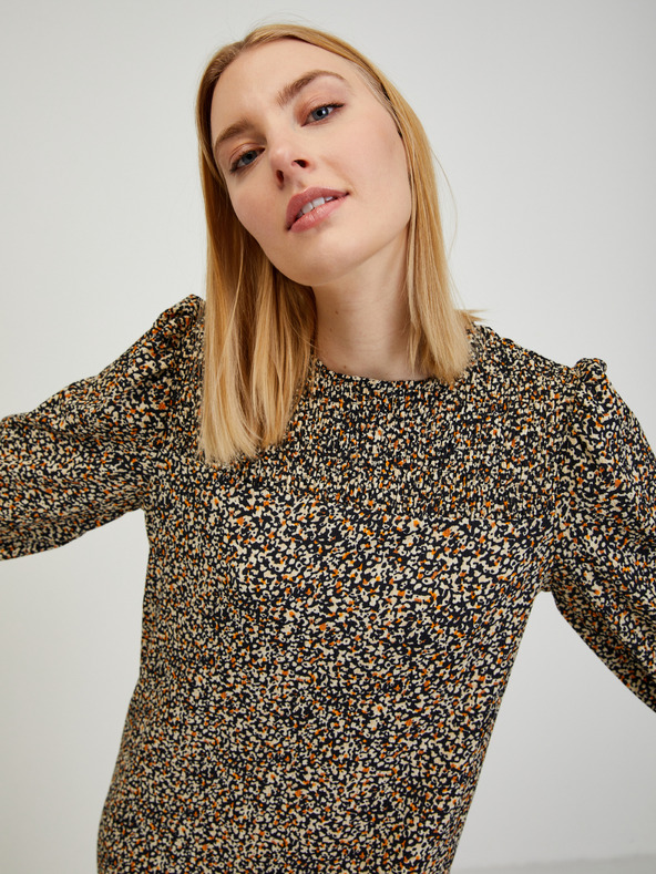 Orsay Rochie de damă neagră cu model ORSAY