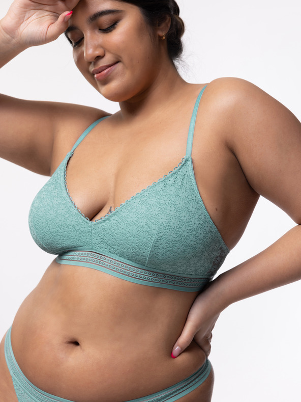 DORINA Sutien dantelă pentru femei, albastru deschis DORINA Yuka