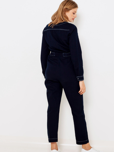 CAMAIEU Salopetă de damă albastru închis CAMAIEU